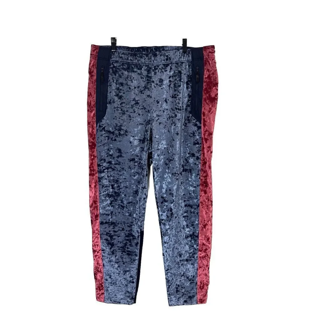 The‎ North Face Track Pants Joggers Mens XXL Velvet Blue Outdoors Skiing